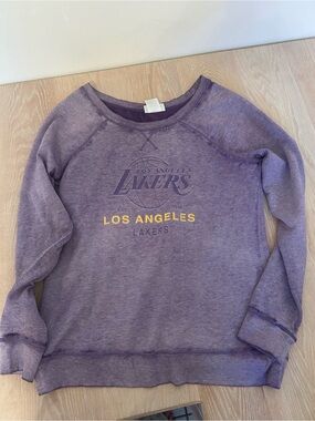NBA Los Angeles Lakers Purple and Gold Sweatshirt